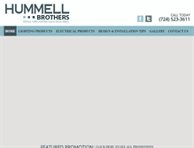Tablet Screenshot of hummellbrothers.com
